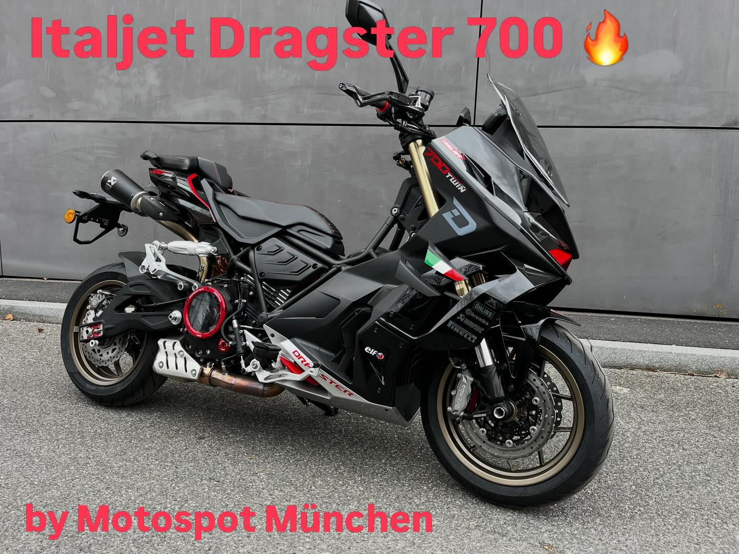 Der Italjet Dragster 700 Limited Edition